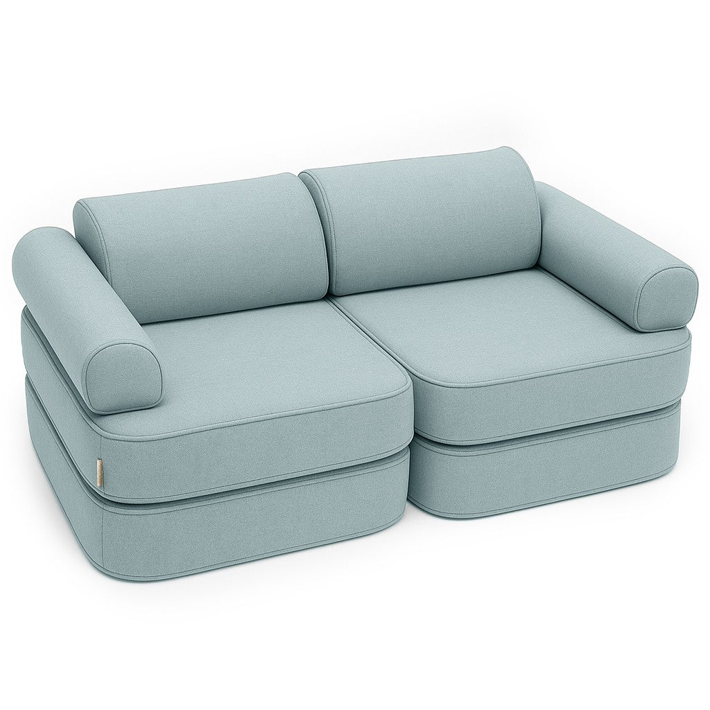 Indoor/Outdoor Outzy Pocket Sofa For Children - Cloudberry Sky Blue