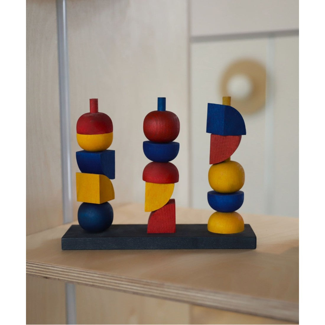 Montessori-ihletésű Modern Toronyépítő Modern Y