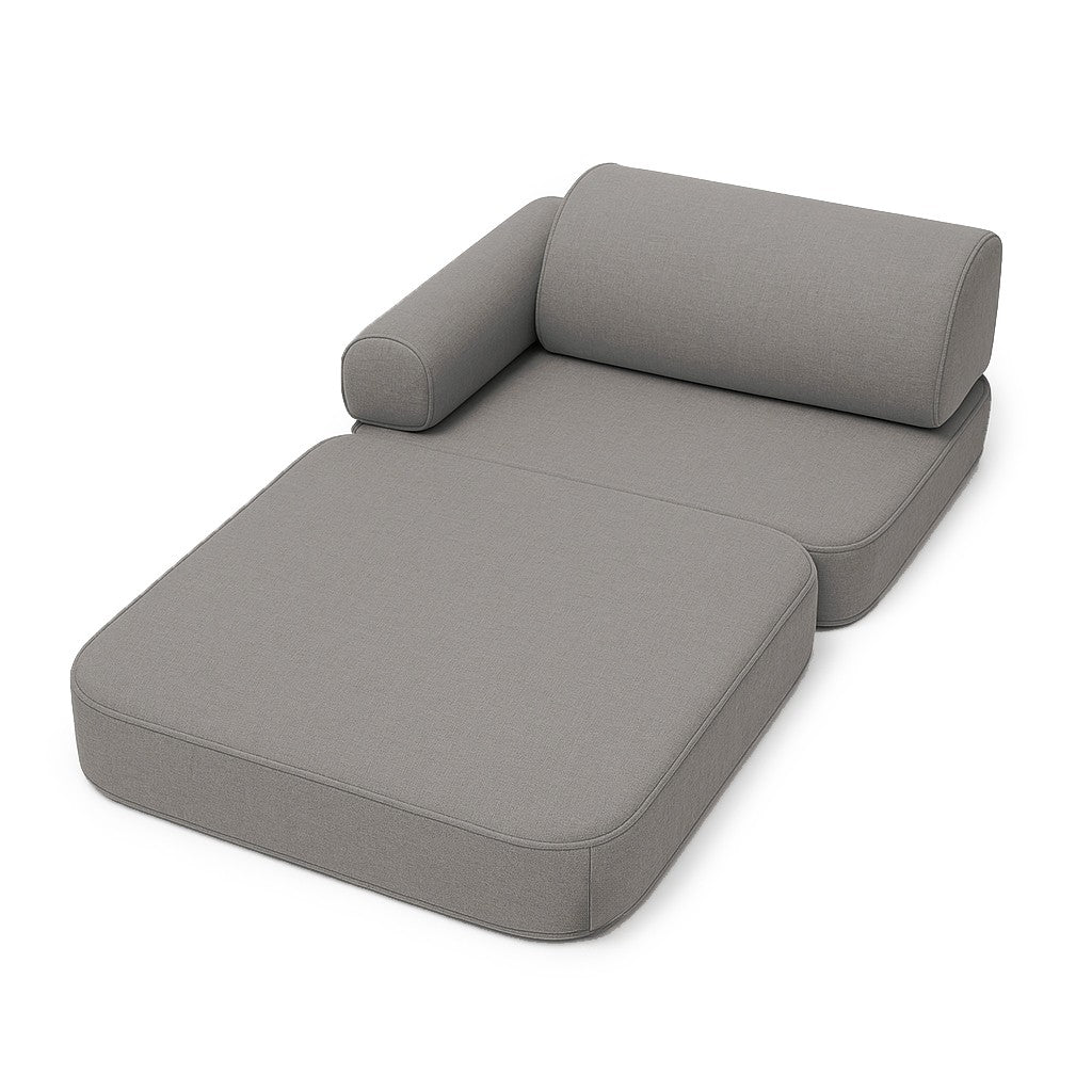 Small Indoor/Outdoor Outzy Pocket Sofa For Children - Clay Taupe