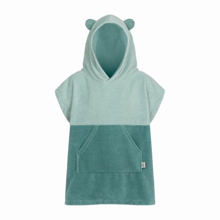 Surfbear Gyerek Fürdőponcsó - Zöld