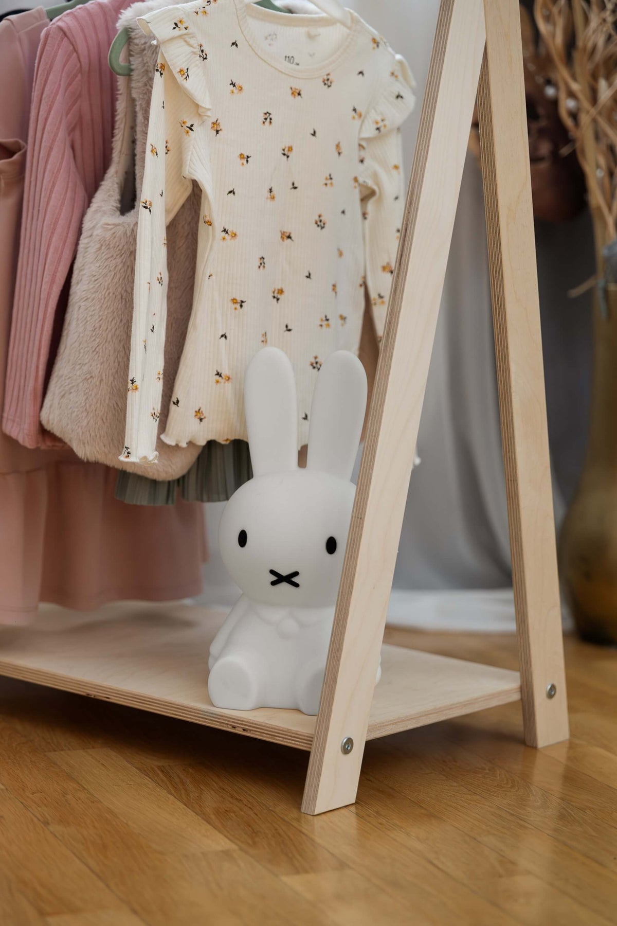 Tipi Clothing Rack For Children - Large Natural Wood