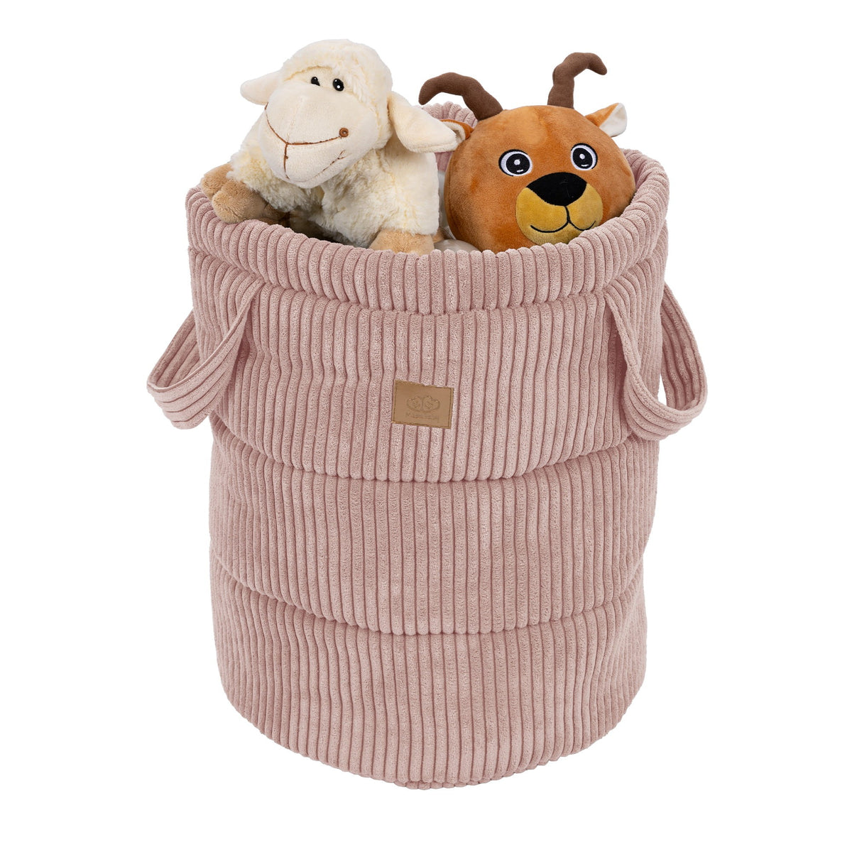 Toy Storage Basket for Kids – Powder Pink